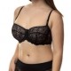 Women's bra Priority 124, black