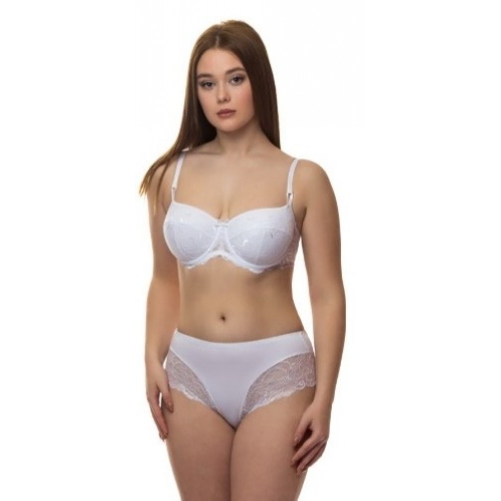 Women's bra Priority 124, white