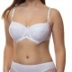 Women's bra Priority 124, white