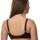 Women's bra Priority 161, plum color