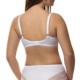 Women's bra Priority 161, white