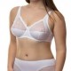 Women's bra Priority 161, white