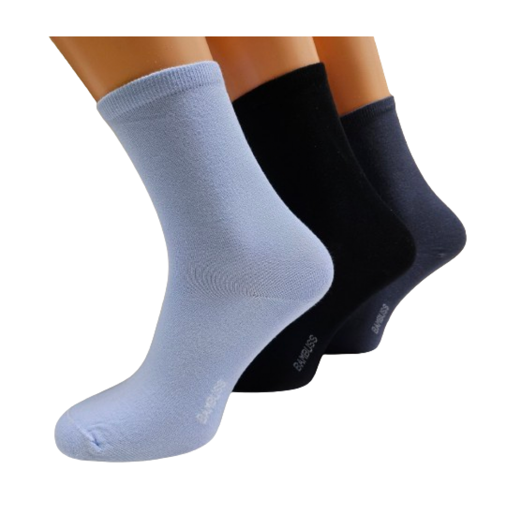 615 Women's classic bamboo socks - set of 3 pairs