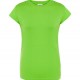 Women's Plain Short Sleeve T-shirt (Lime)