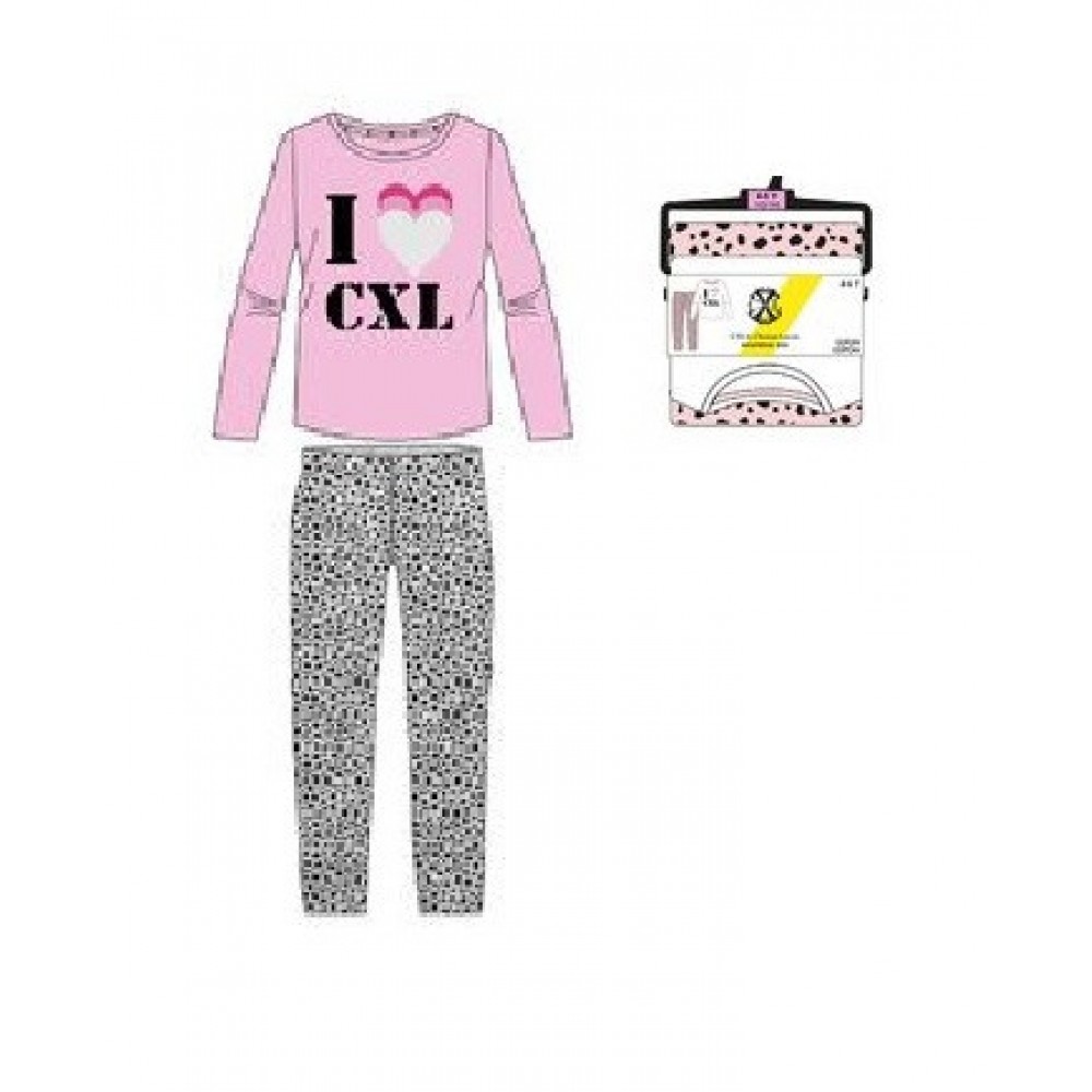 Pajamas for girls CXL 0133 Rose