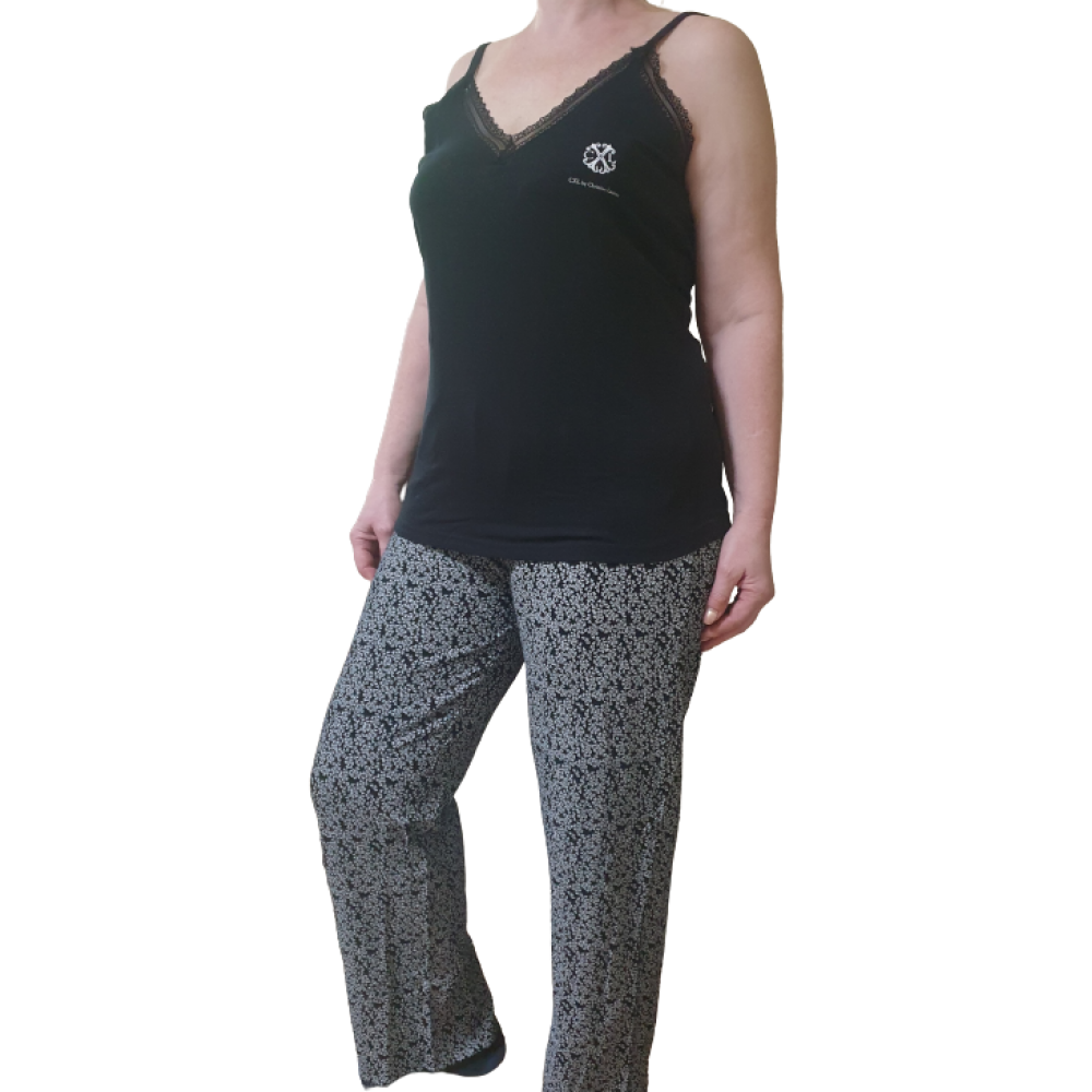 Womens pajamas with long pants CXL Mod. 0634