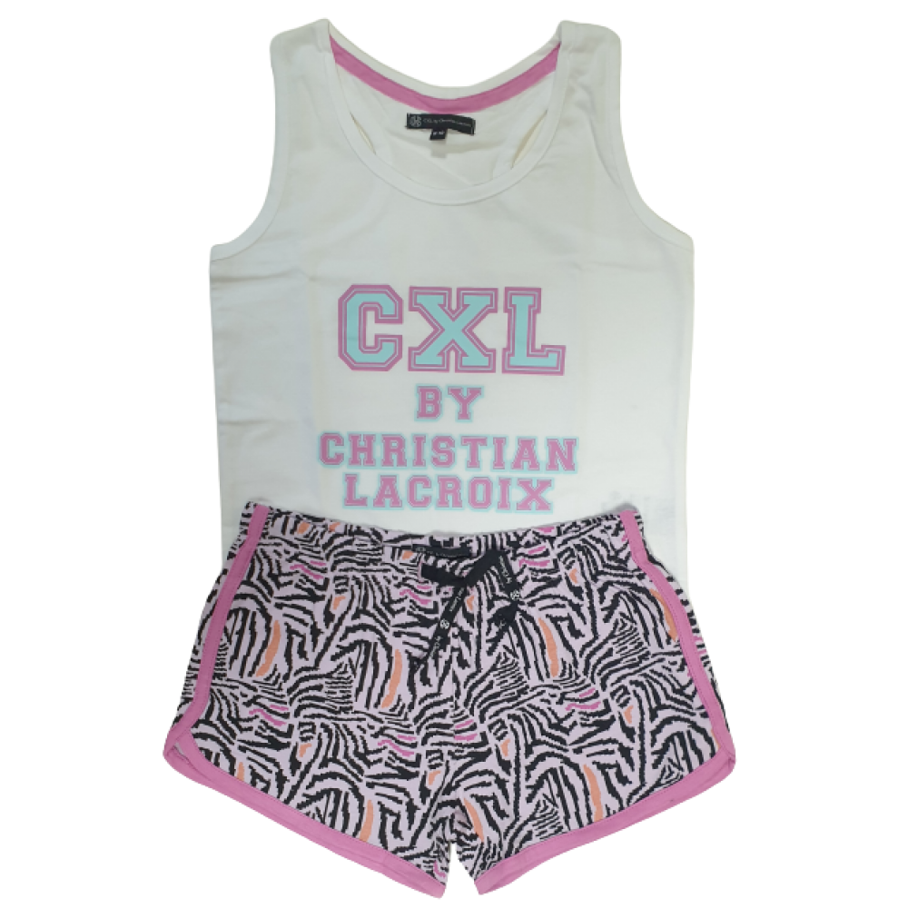 Пижама для девочек CXL 2033 White