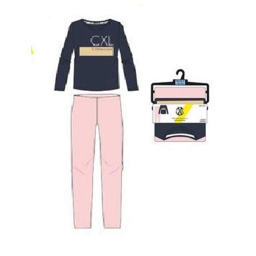 Pajamas for girls CXL Junior 0134 Marine-Rose