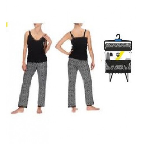 Sieviešu pidžama ar garām biksēm CXL Mod. 0634