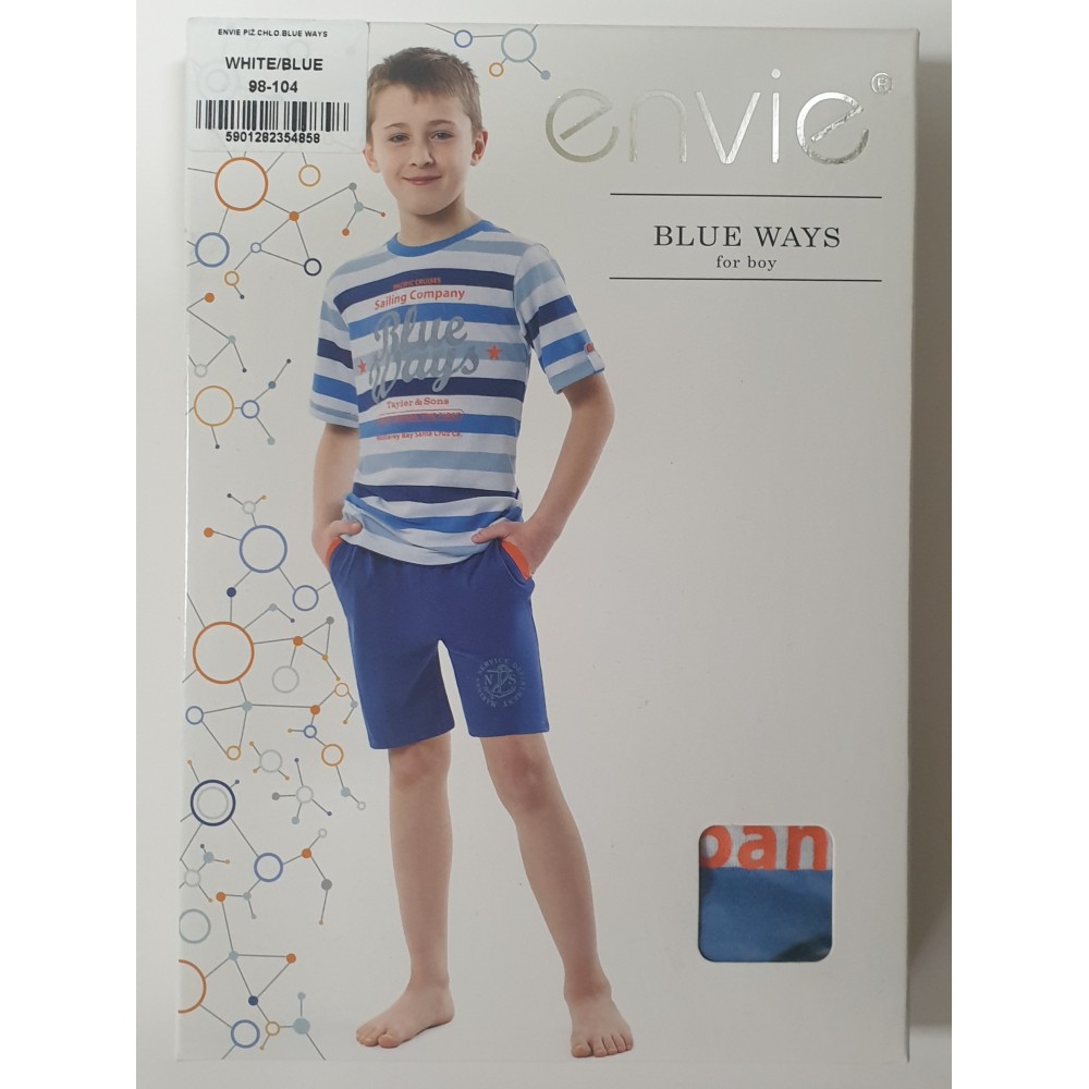 Пижама для мальчиков Envie Blue Ways