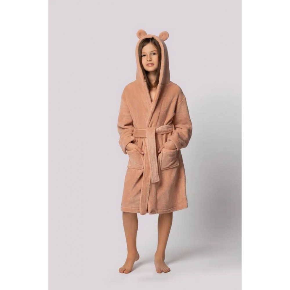 Meiteņu halāts ENVIE Bear (Rozā)