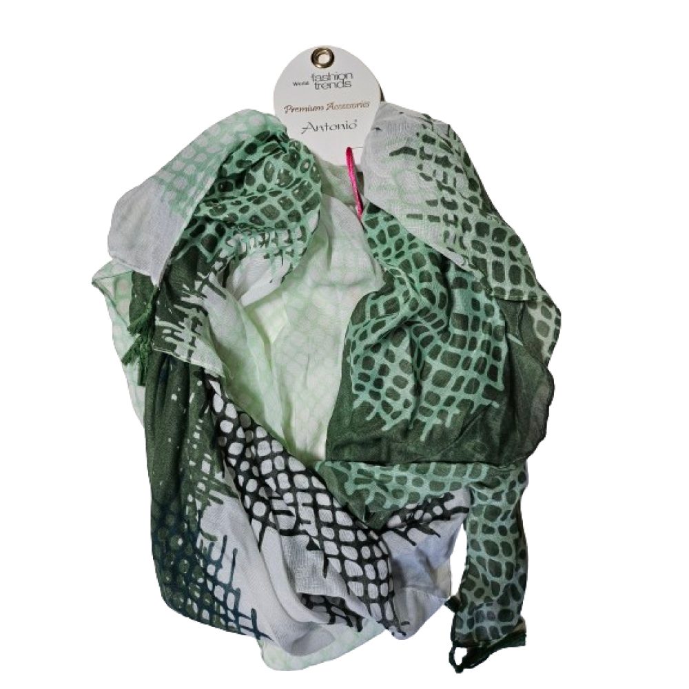 Women's scarf Emerald