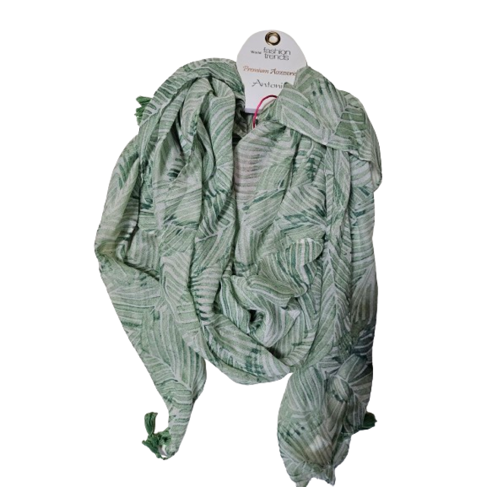 Women's scarf Emerald