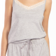 Women's pajamas with shorts ENVIE Chic (Light Grey)