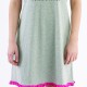 Women's nightdress Fenicia (grey)