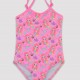 Girls' two-piece swimsuit with glitter and mermaids Yoclub KD-014