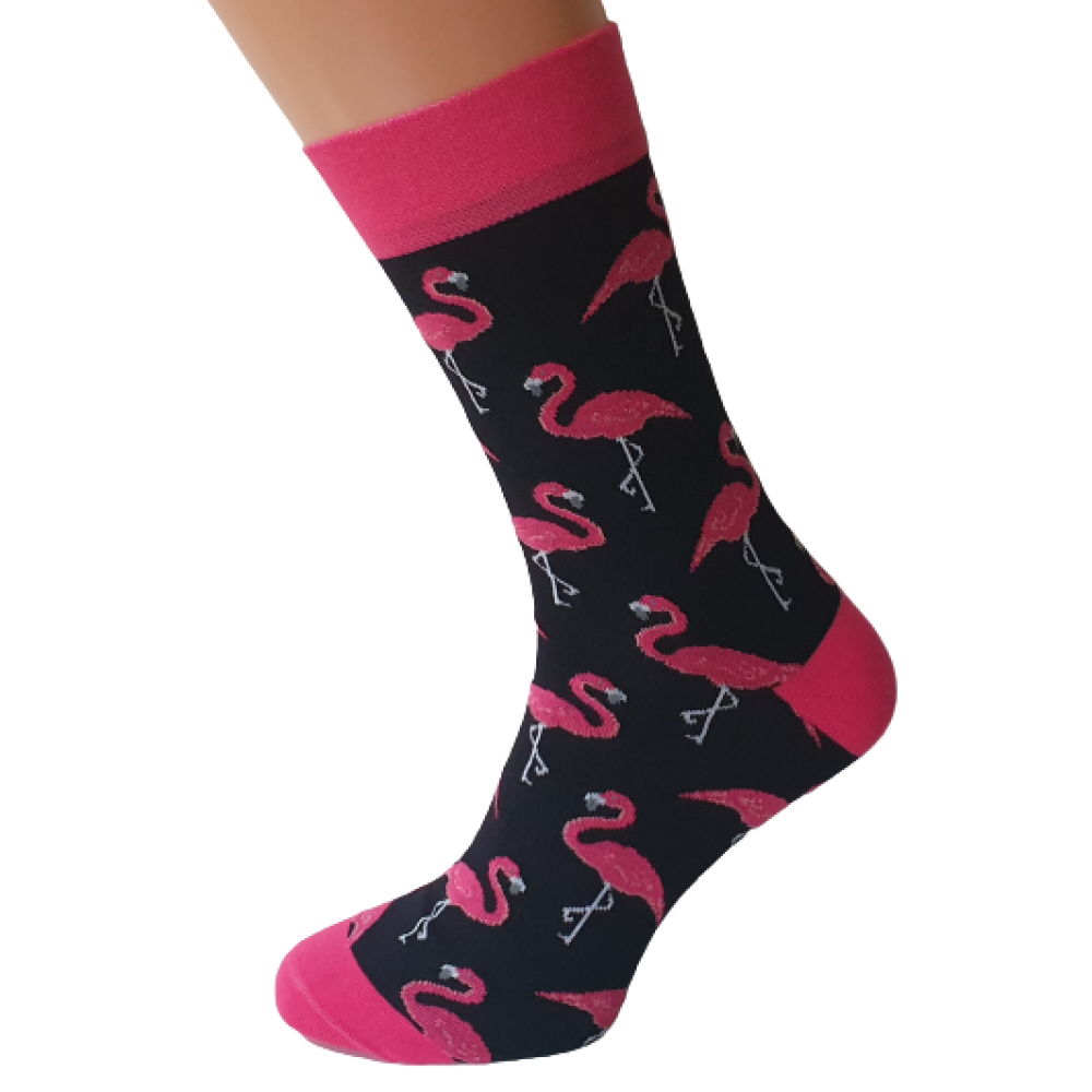 192 Flamingo Мужские классические носки с рисунком