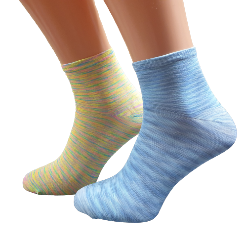 208 Женские разноцветные короткие носки 