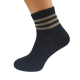 210 Женские классические носки с полосками из люрекса