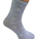 214Z Lady's socks with stars