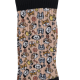 Printed sport socks "Pink Dogs"