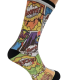 Printed classic socks "Comics" Printed classic socks "Comics"