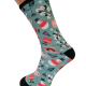 Printed classic socks "Green Christmas" Printed classic socks "Green Christmas"