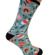 Printed classic socks "Green Christmas" Printed classic socks "Green Christmas"
