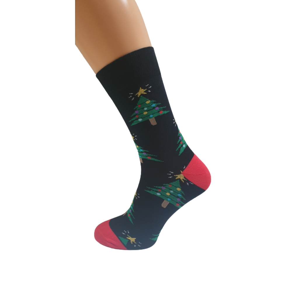 192 X'mas Men's classic socks with pattern