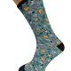 Printed classic socks "Green Animals"