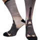 Printed classic socks "Paris"
