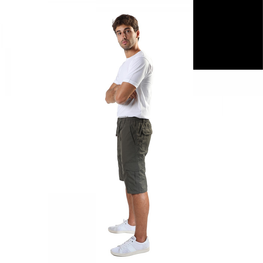 Men's shorts "CARGO" M240 (Black)