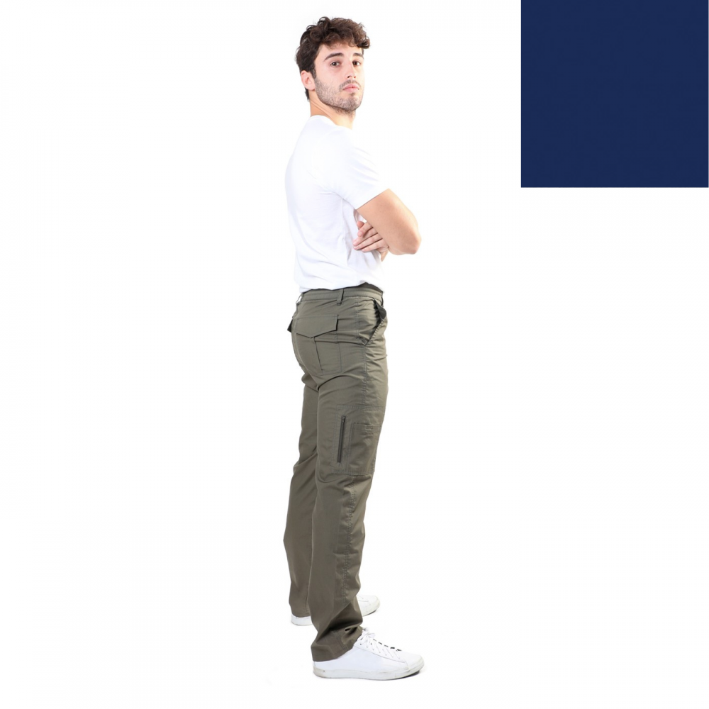 Men's trousers "CARGO" M519 (Blue Navy)