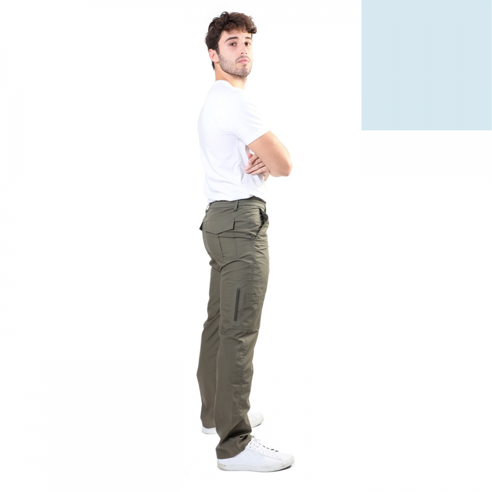 Men's trousers "CARGO" M519 MAXI (Bluette)