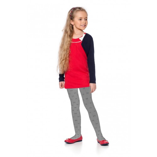 Girls tights 60 den with 3D pattern Odi (MONA)