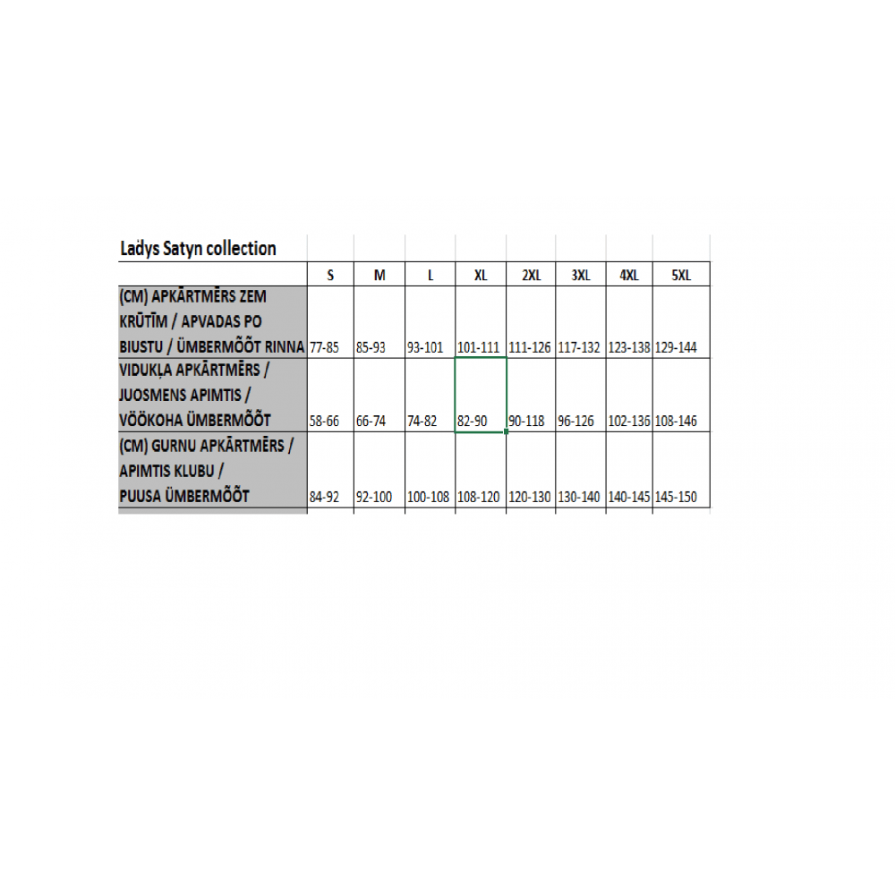 Women's pajamas with shorts Mona Satin (Green), large sizes