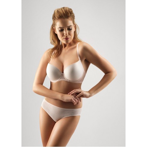 Sieviešu krūšturis MONA Push Up Elen (Pink)