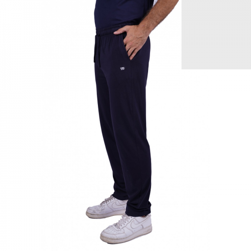 Мужские спортивные штаны с вышивкой "SM" PA12 MAXI (Светло-серые)