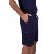 Vīriešu šorti ar kabatām un izšuvumu PA22 (Blue Navy)