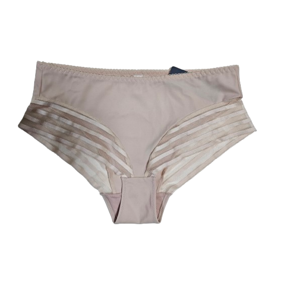 Classic women's panties Priority 3048 (Beige)