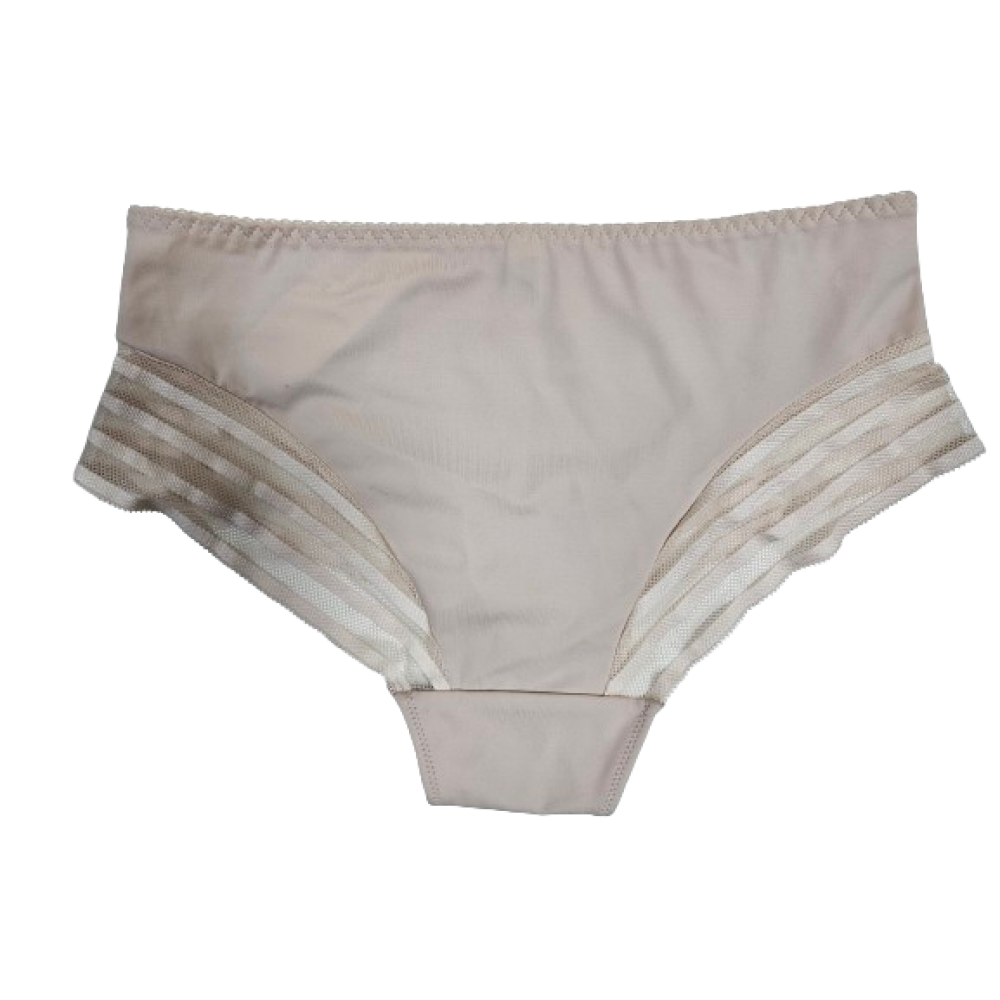 Classic women's panties Priority 3048 (Beige)