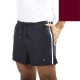 Men's shorts with stripes and pockets SP10 (Bordeaux)