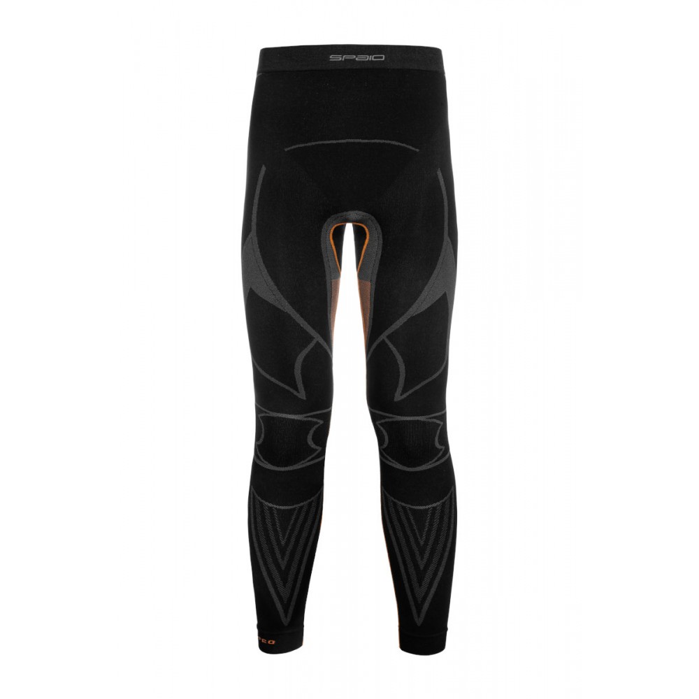 EXTREME Men leggings SPAIO (Black/orange)