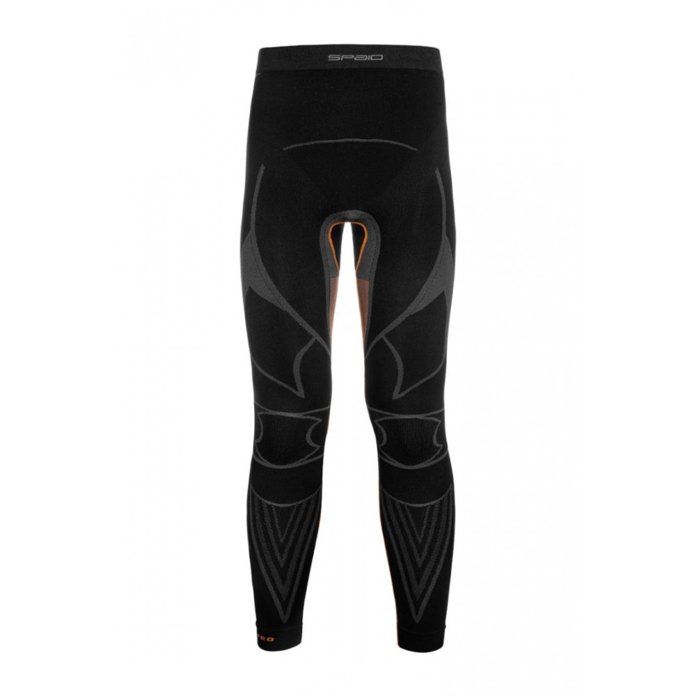 EXTREME Men leggings SPAIO (Black/orange)