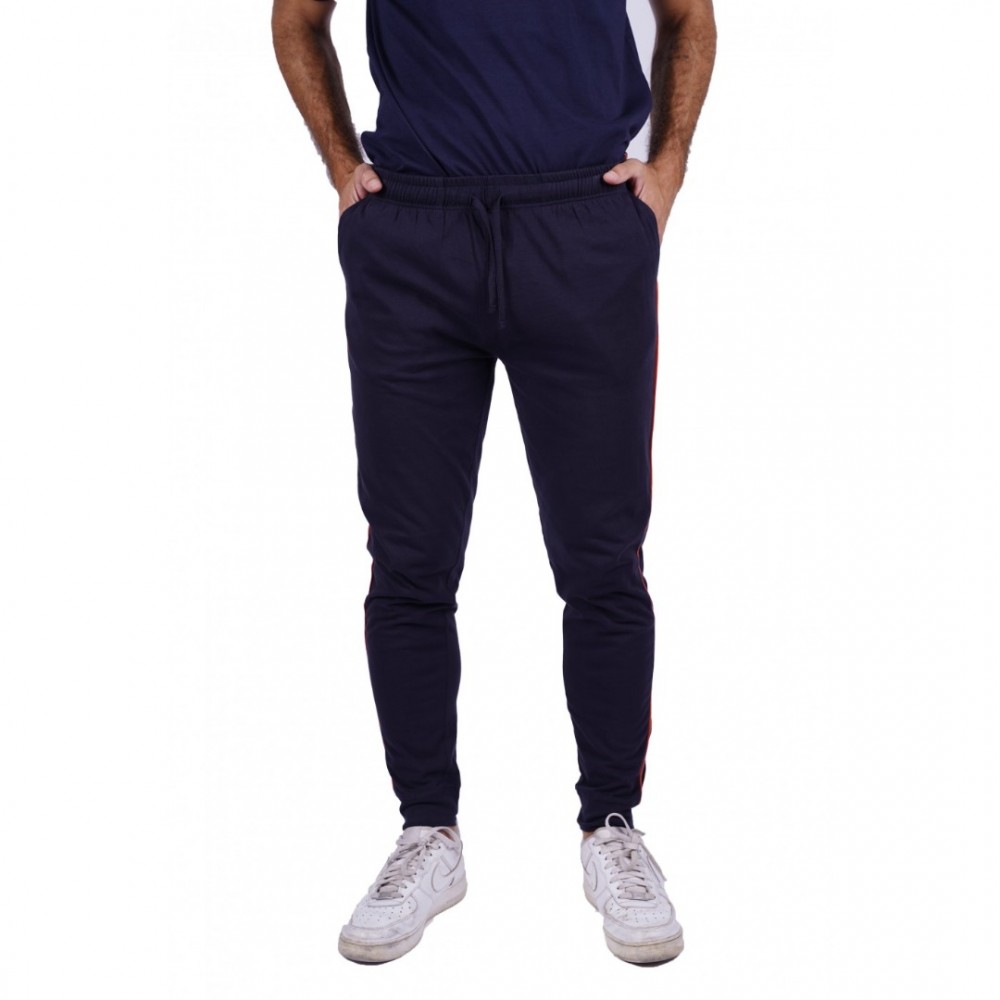 Men's sports pants with pocket PA16 (Blue Navy)