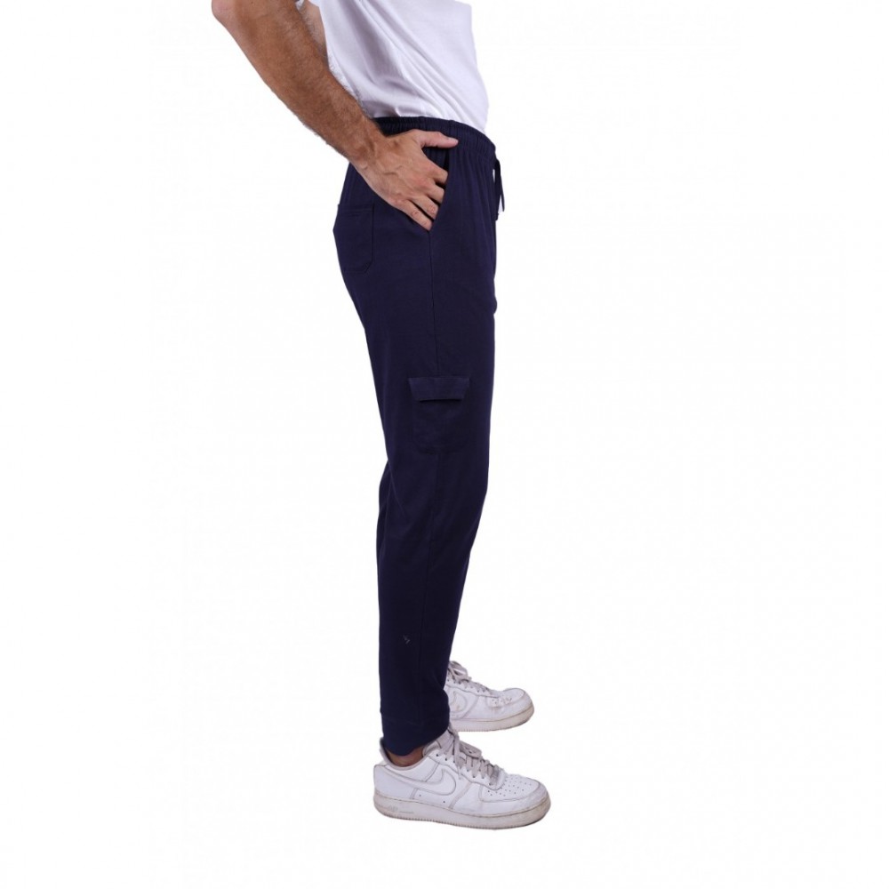 Мужские спортивные брюки с карманом PA16 (Navy Blue)