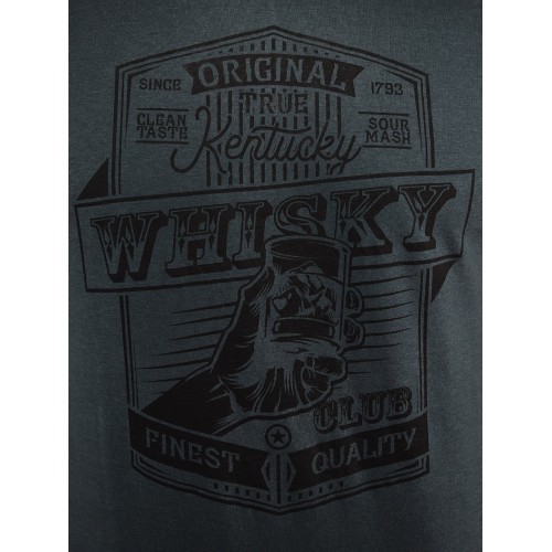 Vīriešu T-krekls Noviti "Whiskey" (pelēks)