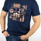 Men's T-shirt Noviti "Beer" (navy)