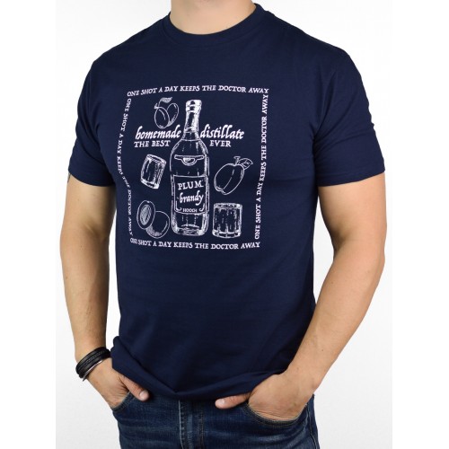 Vīriešu T-krekls Noviti "Brandy" (tumši zils)
