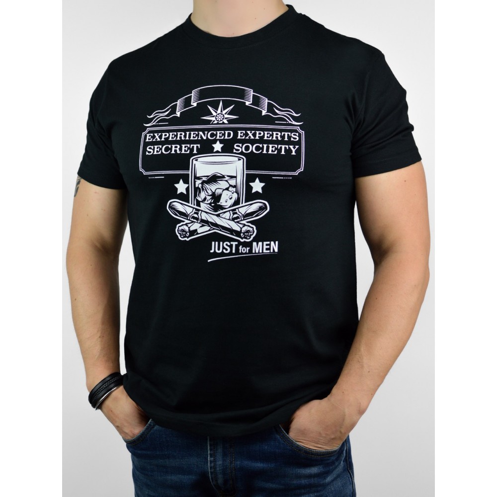 Men's T-shirt Noviti "Cigar" (black)